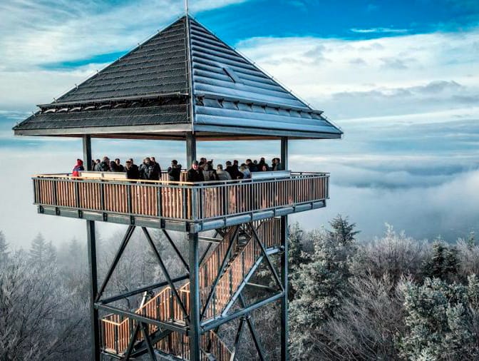 wieze widokowe laskowa